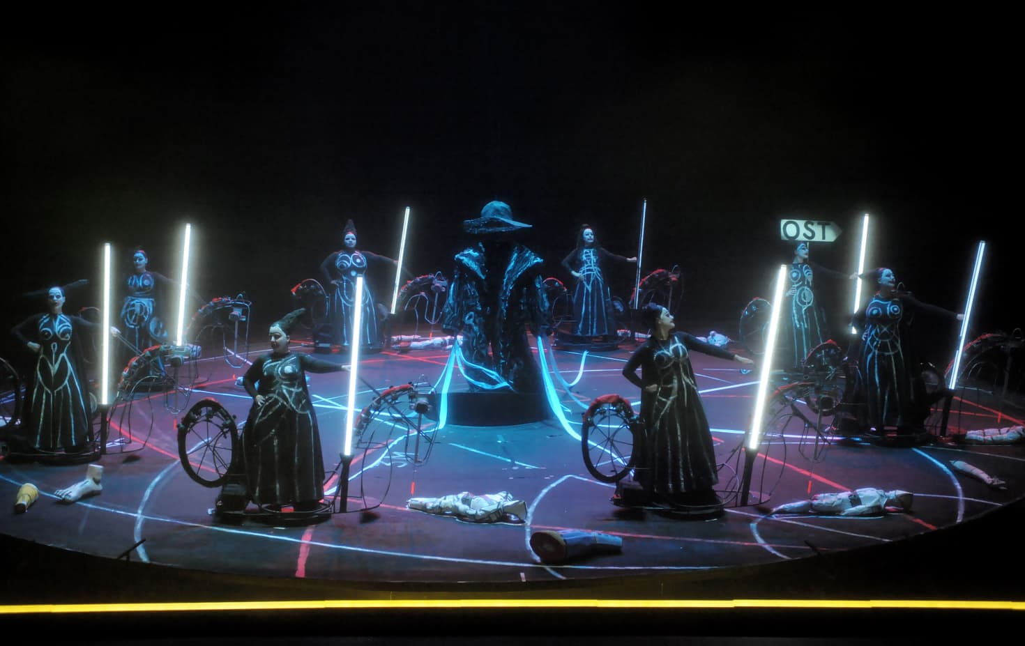 Die Walkure Ride of the Valkyries at LA Opera 2009 photo by Monika Rittershaus